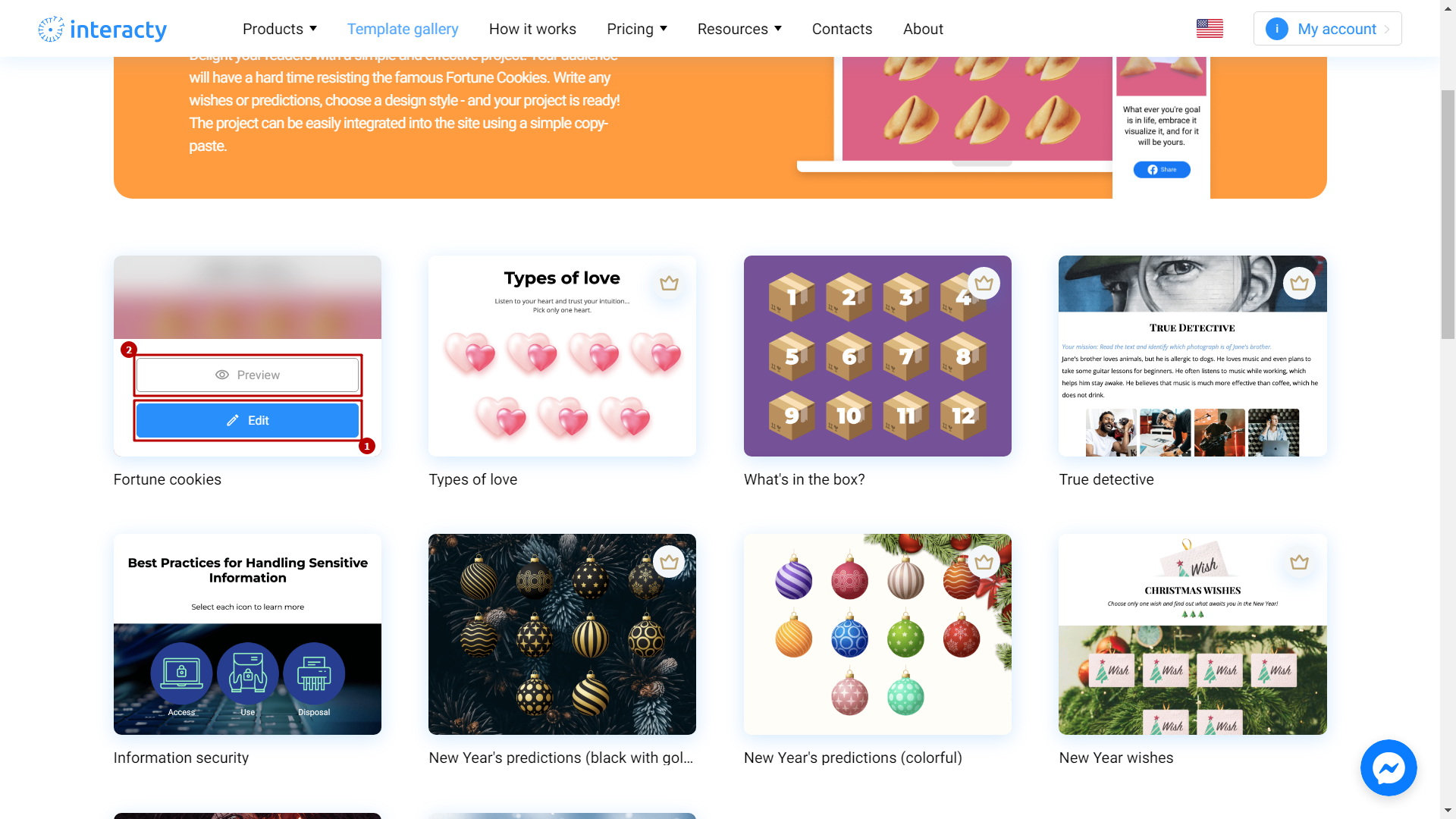 How to create a Fortune Cookie game Interacty Help Center